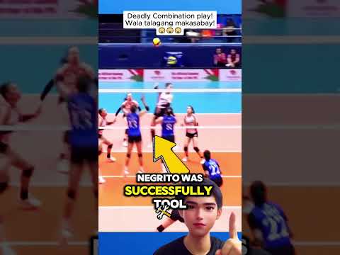 Creamline combination play! Pons!