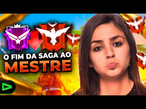 DESISTI?! O FIM DA SAGA RUMO AO MESTRE NO FREE FIRE!