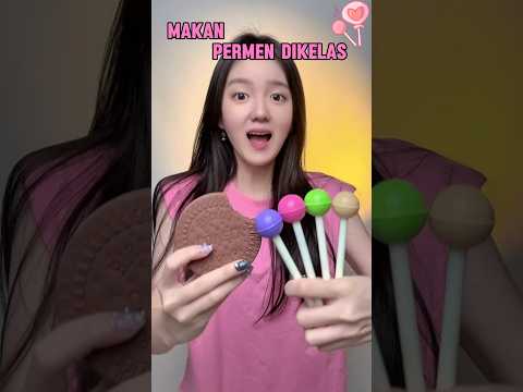 PRANK GURU MAKAN PERMEN DIKELAS..