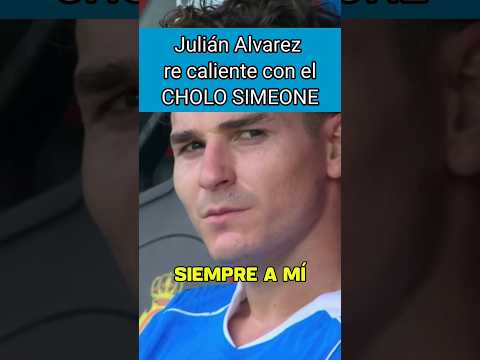 Julián Alvarez vs Cholo #futbol #juliánálvarez #planetafutbol #fútbol #championsleague #futbolespaña