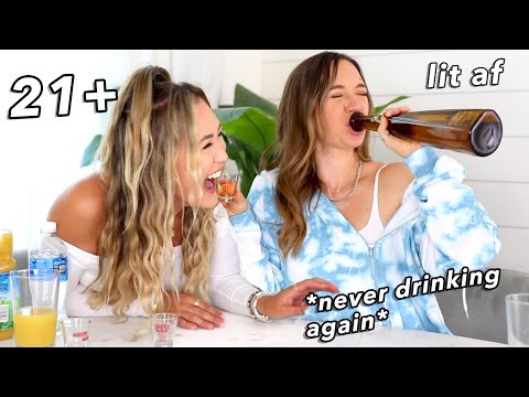 TRUTH OR DRINK ft LaurDIY!! *exposing ourselves hardddd