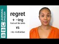 Understanding the Use of 'Regret'