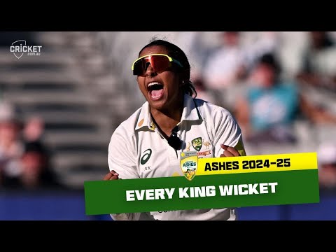 Every wicket: King spins through England | Australia v England 2024-25