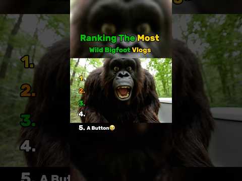 Ranking The Most Wild Bigfoot Vlogs😂😭 #shorts #bigfootvlog #funny