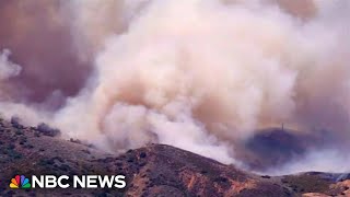 YouTube video thumbnail: Massive Wildfires Tear Across Western U.S.