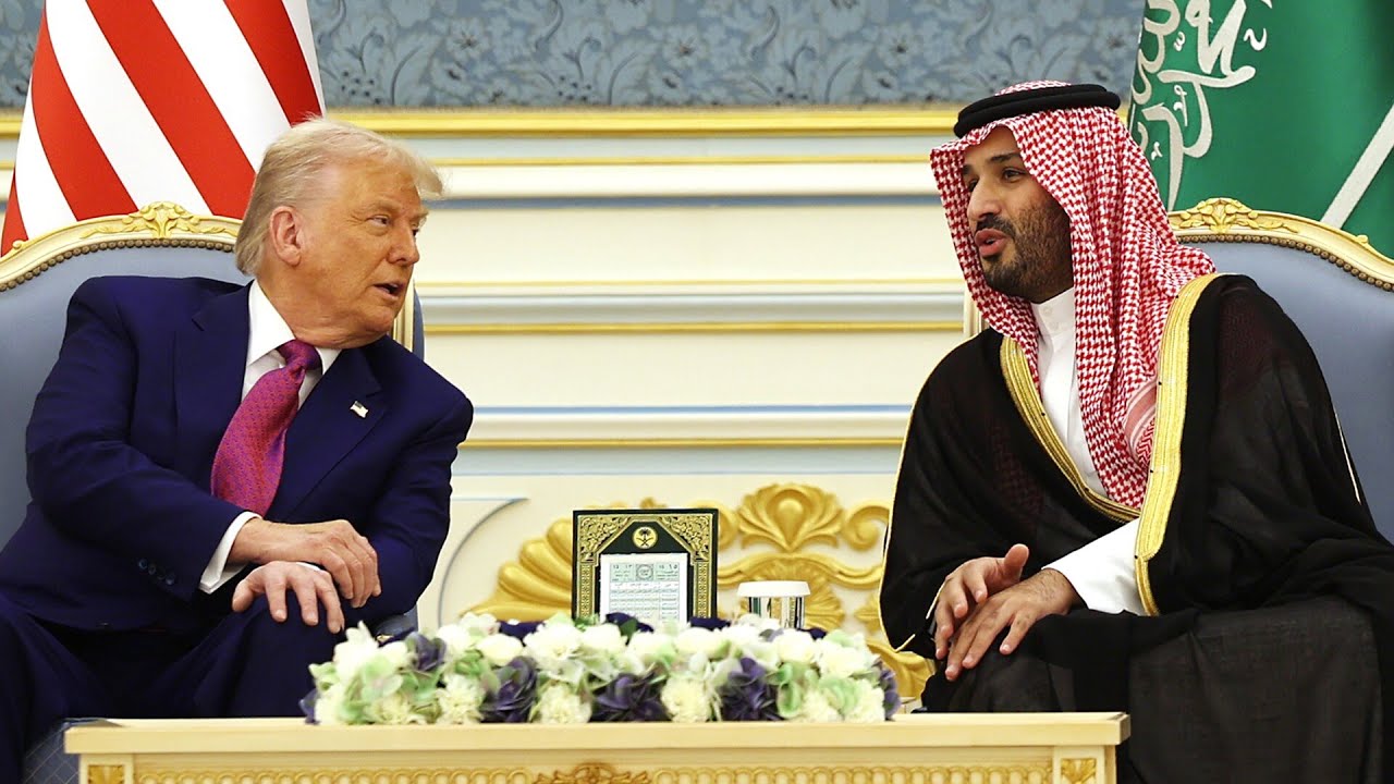 ‘Great for US corporations’: Trump continues to make deals in landmark Middle East trip