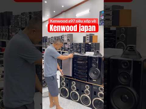 Siu siu test kenwood a97 made in japan #amthanhbai #music #80smusic #pioneer #speaker #fender