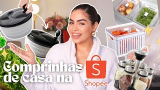 COMPRINHAS DE CASA NA SHOPEE — SÓ COISA LINDAAA! 😍✨
