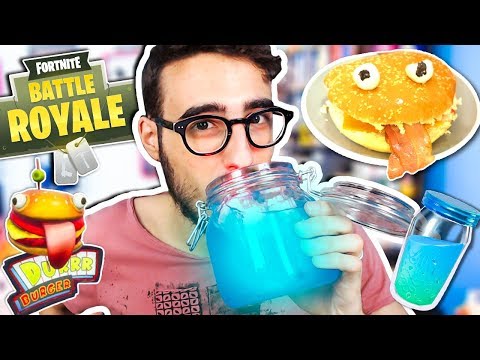 CREIAMO IL CIBO DI FORTNITE NELLA VITA REALE!!