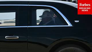YouTube video thumbnail: Just IN: President Trump Arrives At JBA On Air Force One After Weekend At Camp David