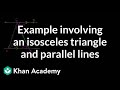 Understanding Isosceles Triangles and Parallel Lines