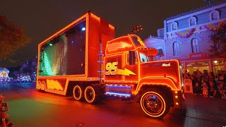 Disney's Paint the Night Parade at Disneyland Park! - Full Show with Mickey Mouse, Toy Story, Cars