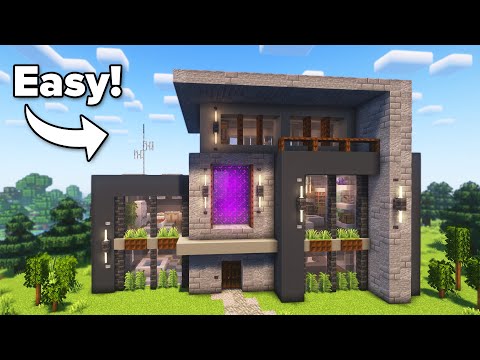 Minecraft: Ultimate Modern House | Tutorial🏠