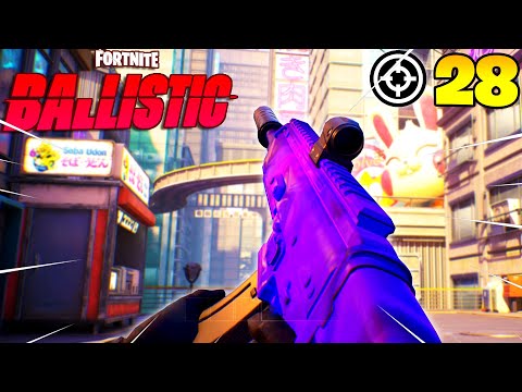 First Person FORTNITE is FINALLY Here! 🤯 (28 Kills - Fortnite Ballistic)