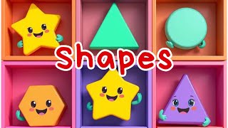Best Fun Learning of Shapes | Shapes Song | Educational Video | Toddlers | KG |  Kids | Song |Rhymes