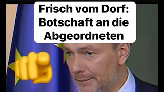 Bundesregierung ignoriert Massenproteste! Botschaft an die Abgeordneten!