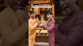 Mood during Ganpati Festival | Manish Kharage #shorts