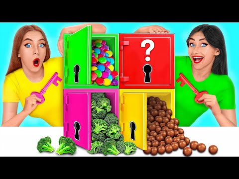 Resuelve El Misterioso Desafío De 1000 Llaves | Batalla de Comida Multi DO Food Challenge