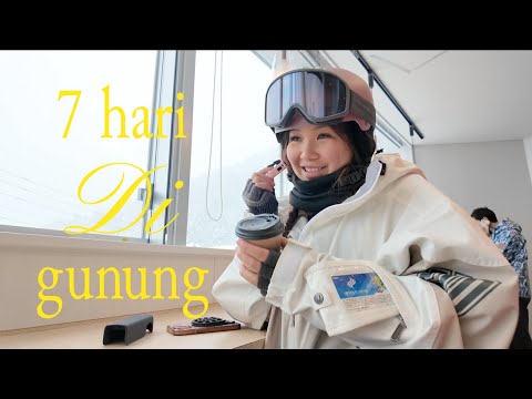 snowboarding di Jepang! (seminggu di gunung doang)