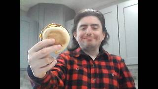 Eating McDonald's Sausage Egg McMuffin