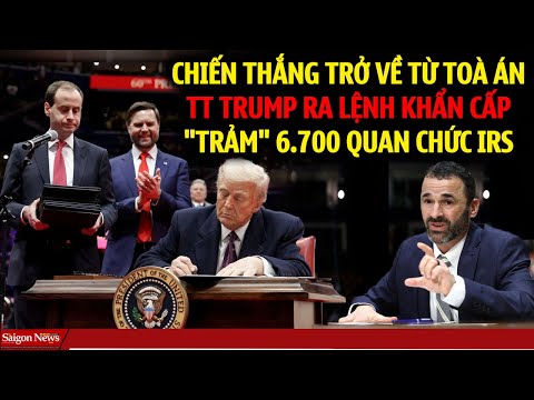 Vừa CHIẾN THẮNG trở về từ Toà Án TT Trump ra lệnh "TRẢM TƯỚNG" sa thải 6.700 thuộc hạ Joe Biden