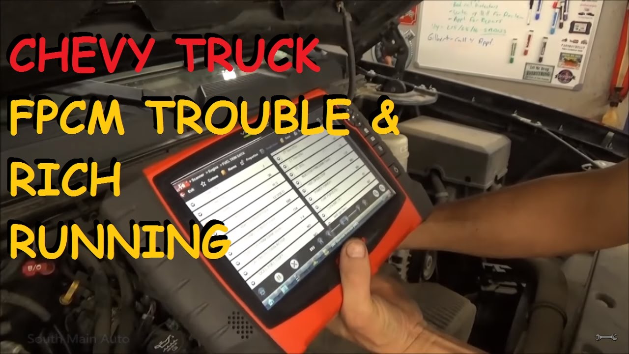 Chevy Truck - P069E, P0172, P0174 - Running Rich FPCM Trouble