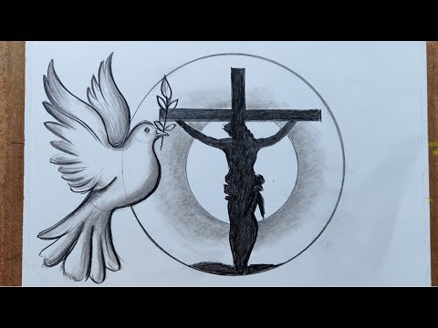 how to draw jesus christ,jesus drawing,easy drawing step by step for beginners,