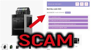 MASSIVE fake Bambu Lab scam going on right now