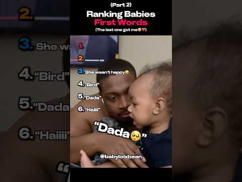 Ranking Babies First Words