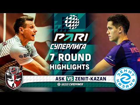 ASK vs. Zenit-Kazan | HIGHLIGHTS | 7 Round | Pari SuperLeagu...