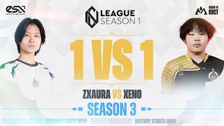 "1vs1" S3 "Xeno vs Zxaura"