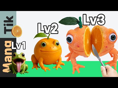 How do I catch Frog Monster | Eating devil fruit | Mang Tik ASMR
