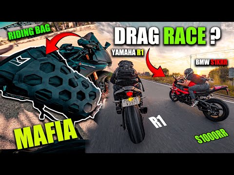 My New Mafia Riding Bag Yamaha R1 Vs Bmw S1000rr