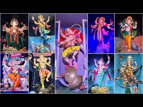 Mumbai Ganpati Darshan 2024 | Mumbai's Best Unique Ganpati Ep 3 | Girgaon Area | Cinematic 😍