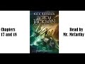 Exploring Chapters 17 and 18 of The Lightning Thief