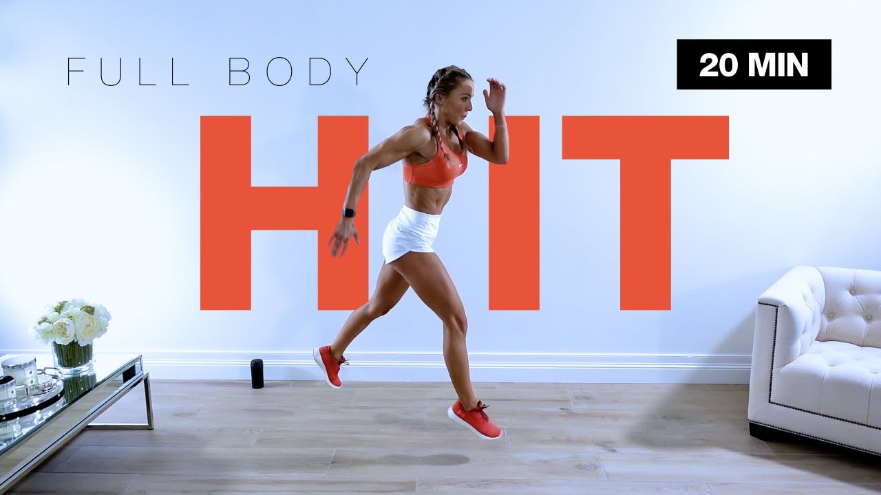 20 MIN AGILE FULL BODY HIIT WORKOUT at Home - No Equipment - Caroline Girvan
