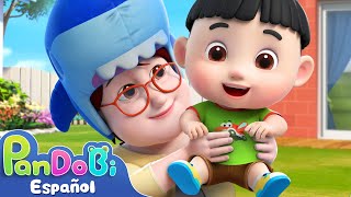 Viene el Gran Tiburón | Canciones Infantiles | Juego Familiar | Super Pandobi en Español