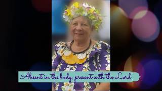 Funeral of Barbara Victoria Whippy