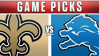Saints vs Lions | 2026 Game Picks