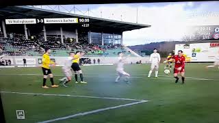 Cymer Tor in der 93.Min gegen Rödinghausen 🖤💛🔥