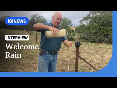 YouTube video thumbnail: Drought-Stricken Farmers Receive Welcome Rain in Southern NSW