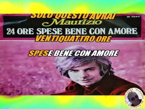 Maurizio Arcieri   24 ore spese bene con amore KARAOKE FAIR USE