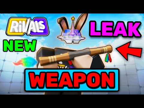 A NEW WEAPON got LEAKED... (Roblox Rivals News)