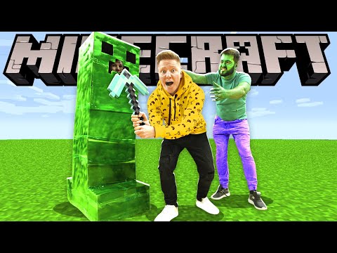 МОБЫ ИЗ МАЙНКРАФТ В РЕАЛЬНОЙ ЖИЗНИ!