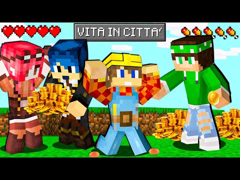 SONO DIVENTATO IL PIU POVERO! - VITA IN CITTA MINECRAFT ITA EP5