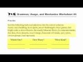 Diagnostic Assessments and Teaching Strategies