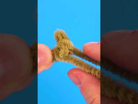 Pipe Cleaner Teddy Bear ~ How To Make