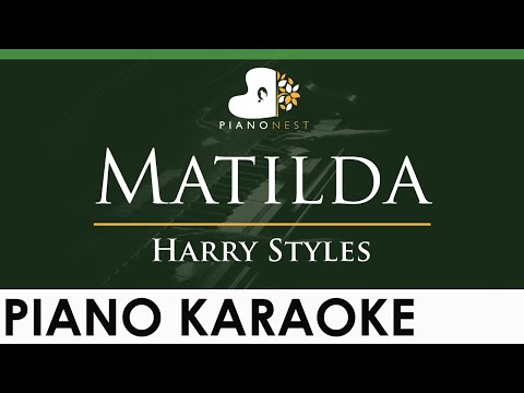 Harry Styles – Matilda – LOWER Key (Piano Karaoke Instrumental)