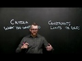 Design Process Constraints and Criteria