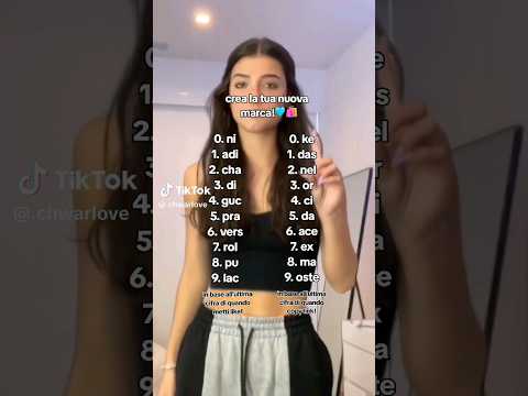 crea la tua nuova marca🌴❤️🩹#tiktok #vaineiperte #iloveyou